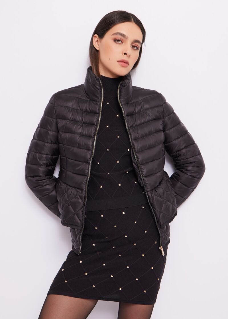 Piumino in nylon