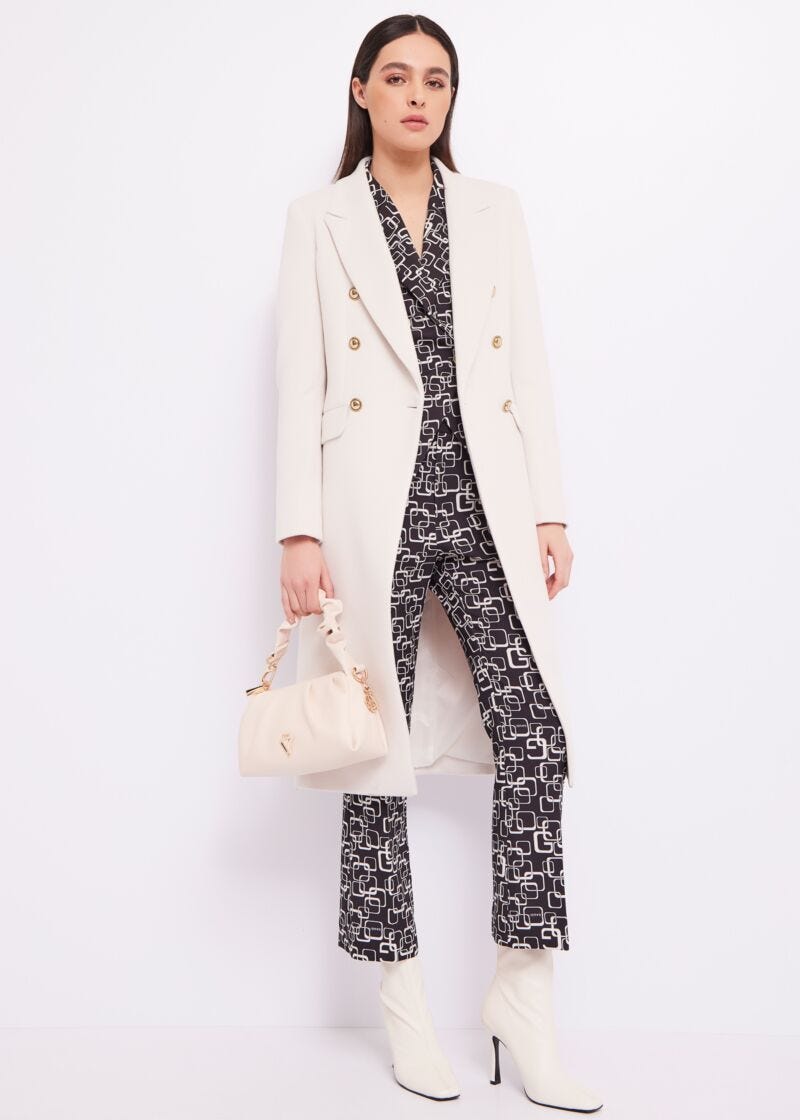Blazer with print