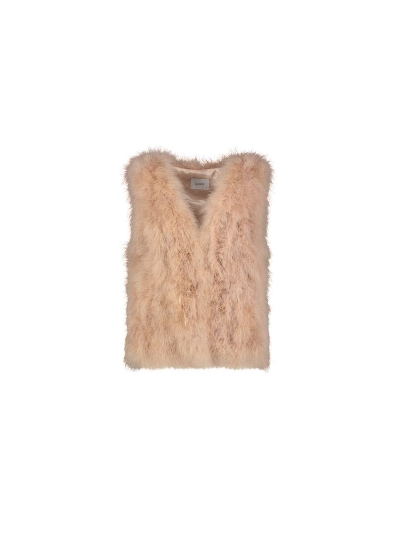 Gilet in pelliccia sintetica