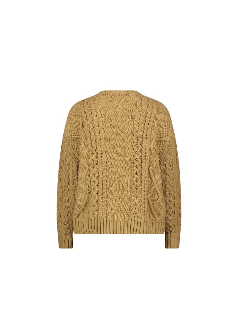 Argyle jumper with rhinestones