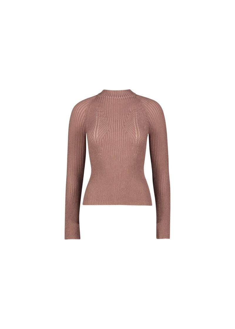 High-neck jumper