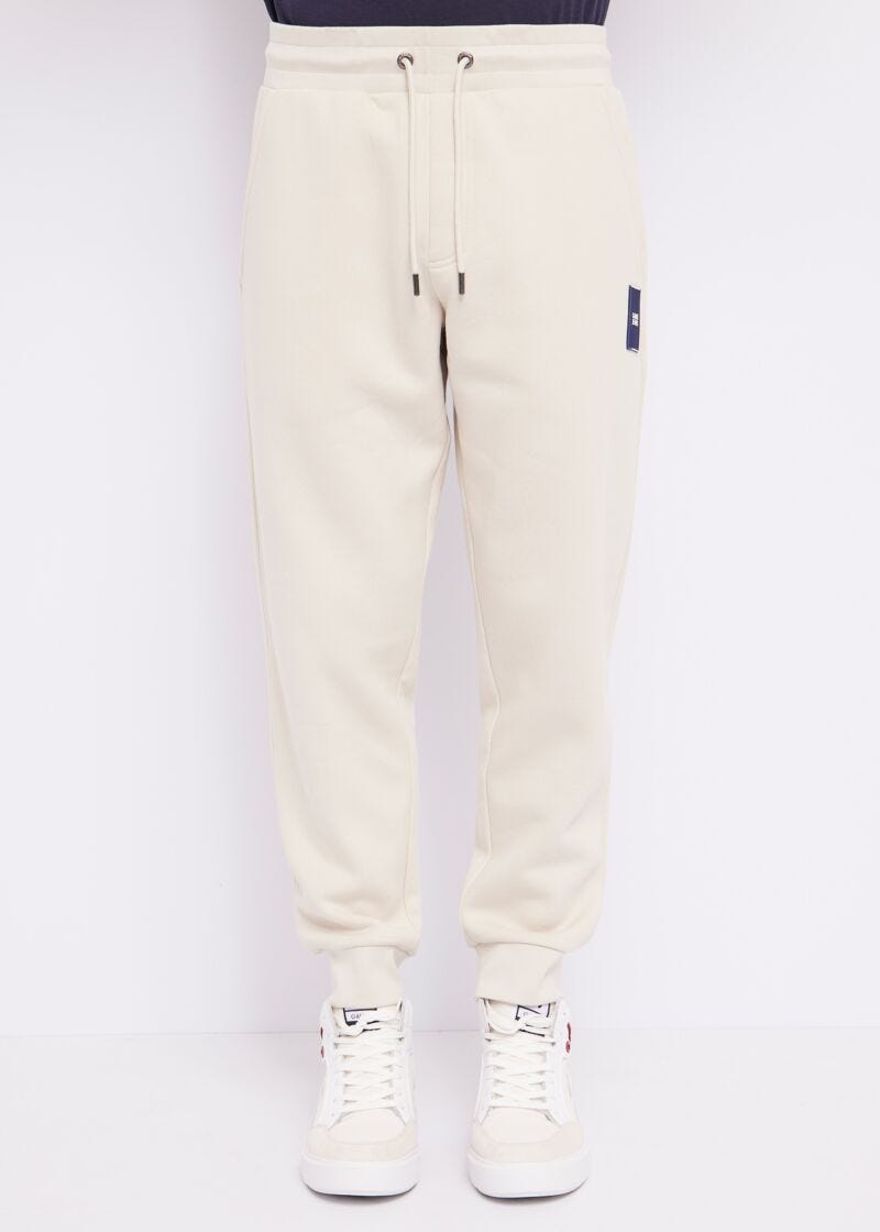 Pantaloni jogging in felpa
