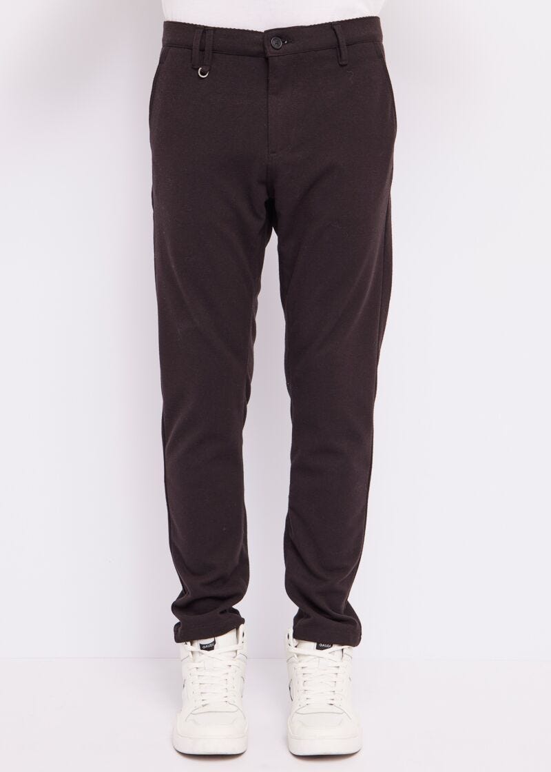 Stretch jersey trousers