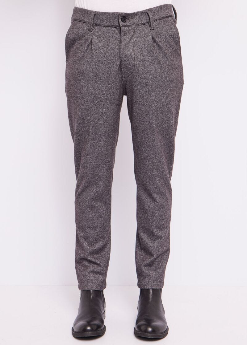 Stretch jersey trousers