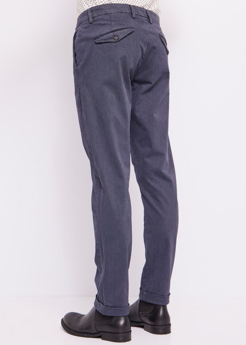 Pantaloni in twill stretch