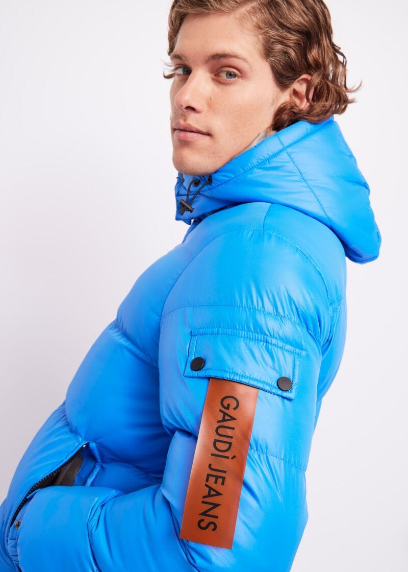 Nylon down jacket