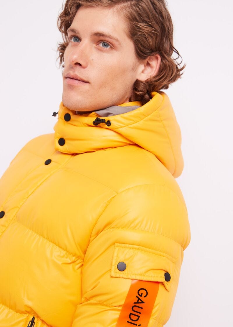 Nylon down jacket