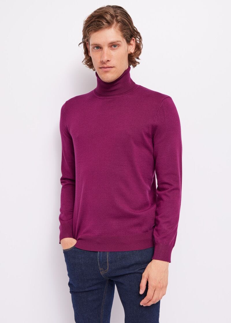 Maglia a collo alto