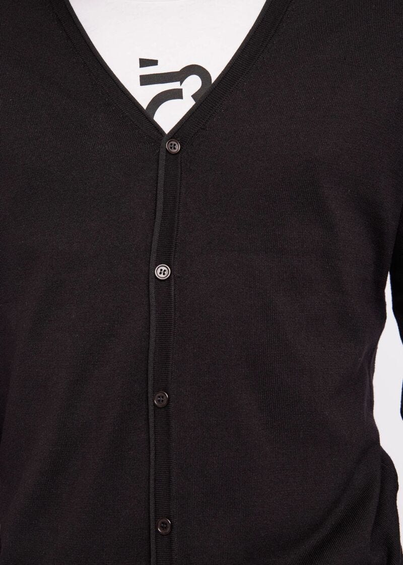 Button-down cardigan