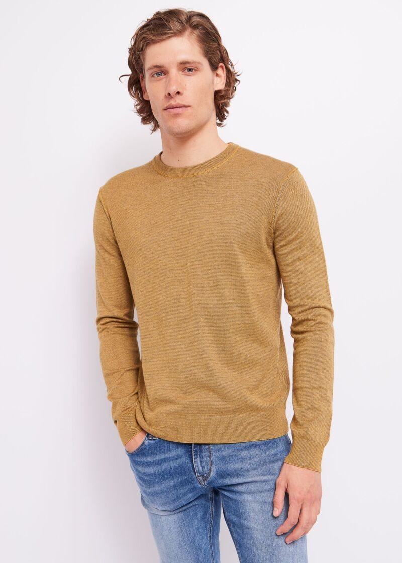 Pull à col rond