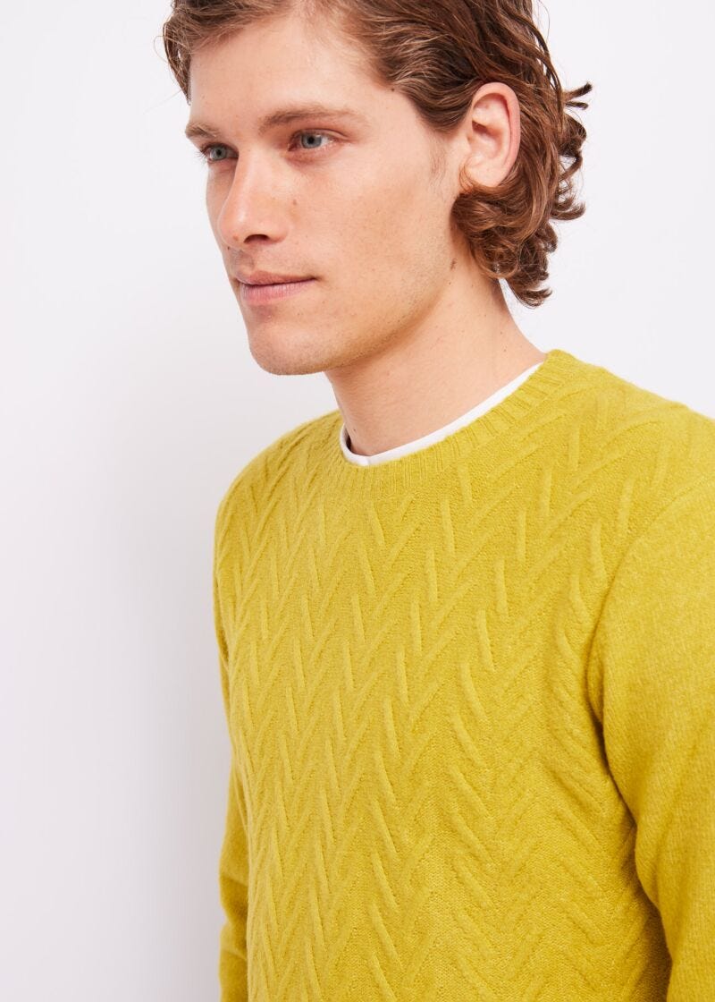 Wool-blend jumper