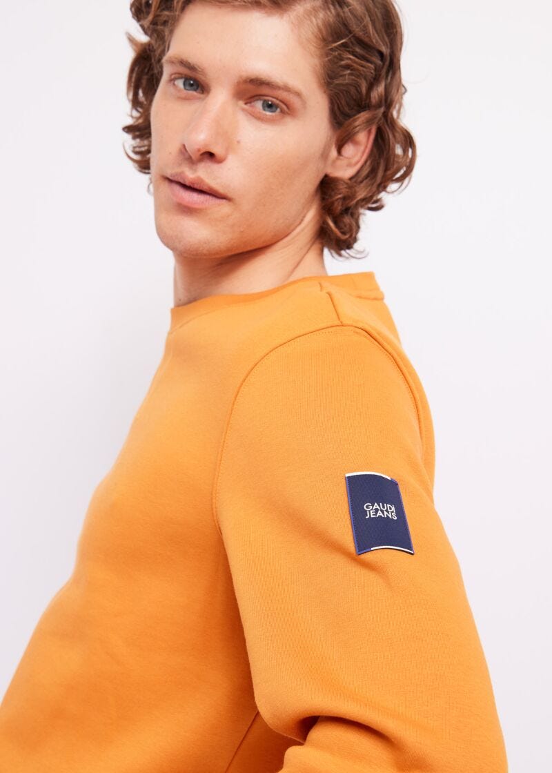 Crew-neck sweatshirt