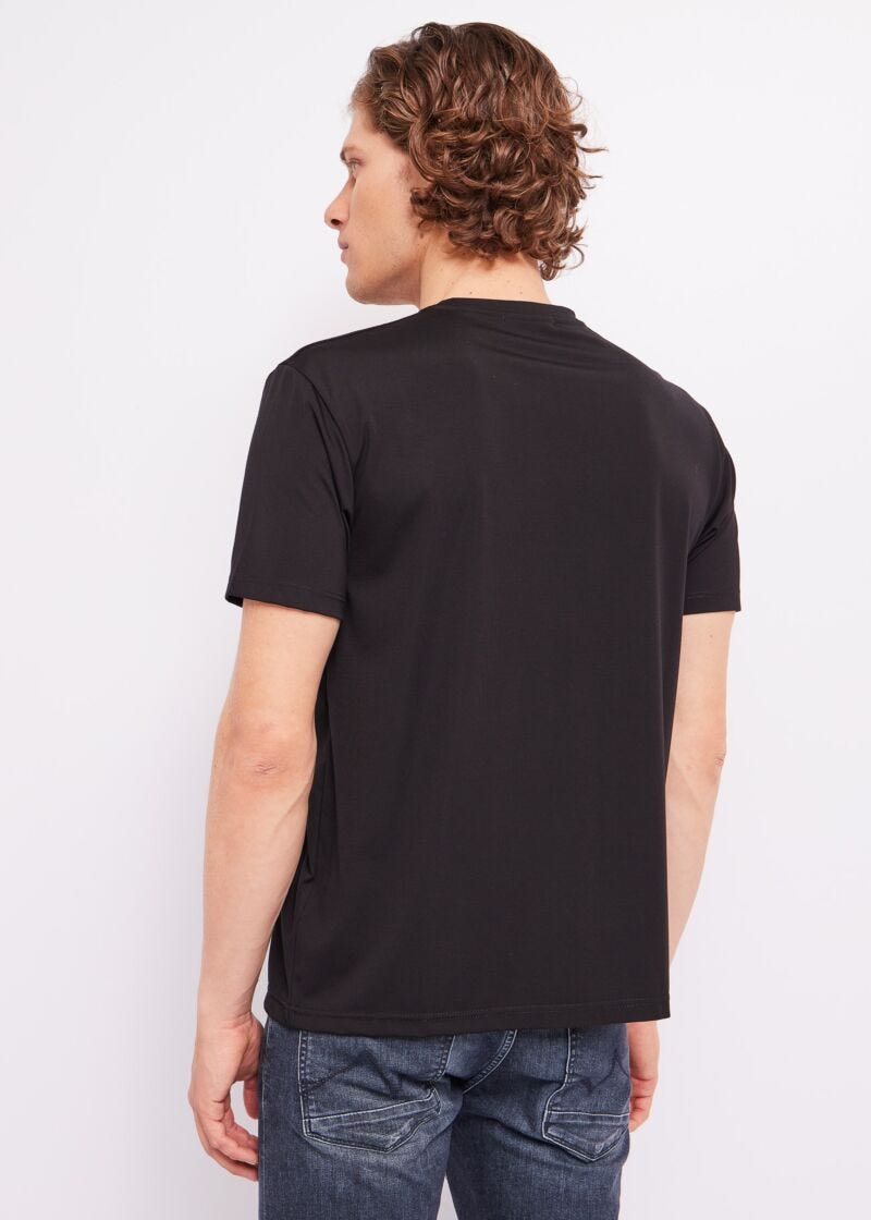 Jersey T-shirt with logo
