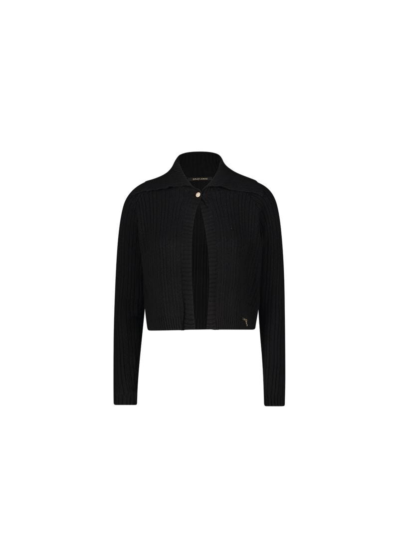 Cardigan en viscose mélangée