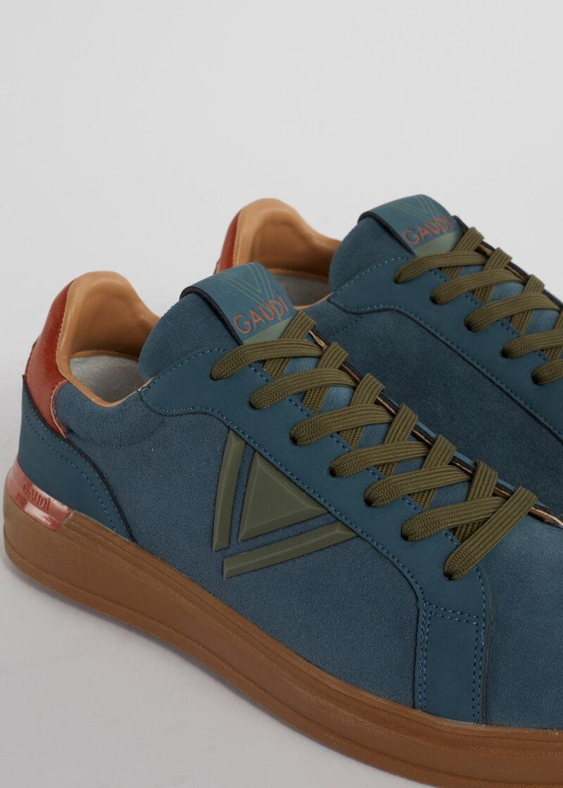 Suede trainers