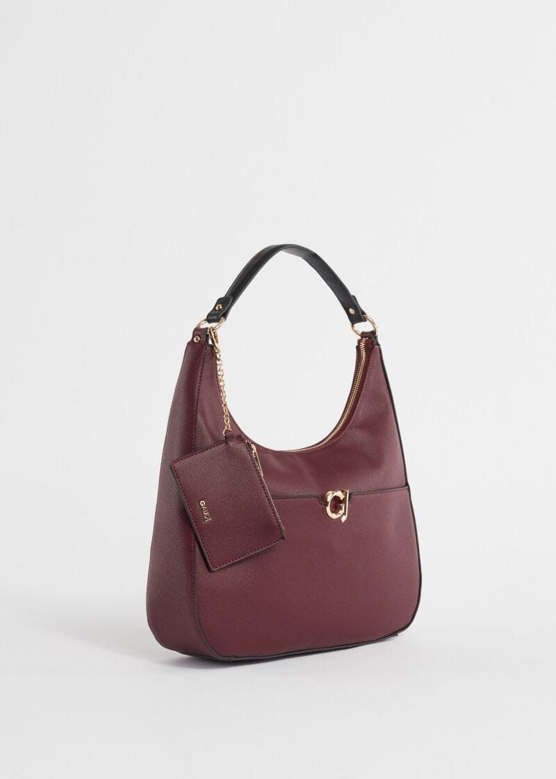 Sac hobo avec breloque
