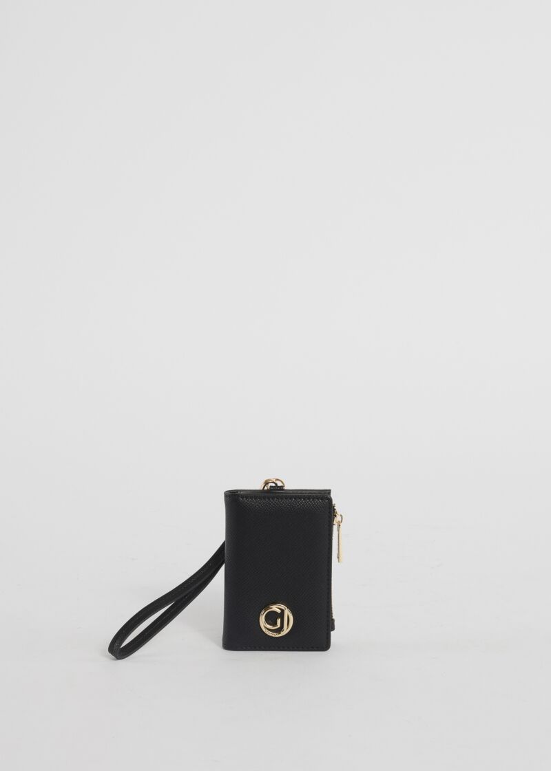 Faux-leather card holder