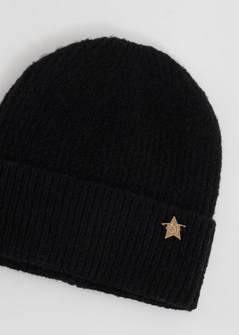 Ribbed beanie hat