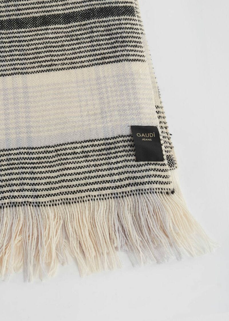 Striped scarf