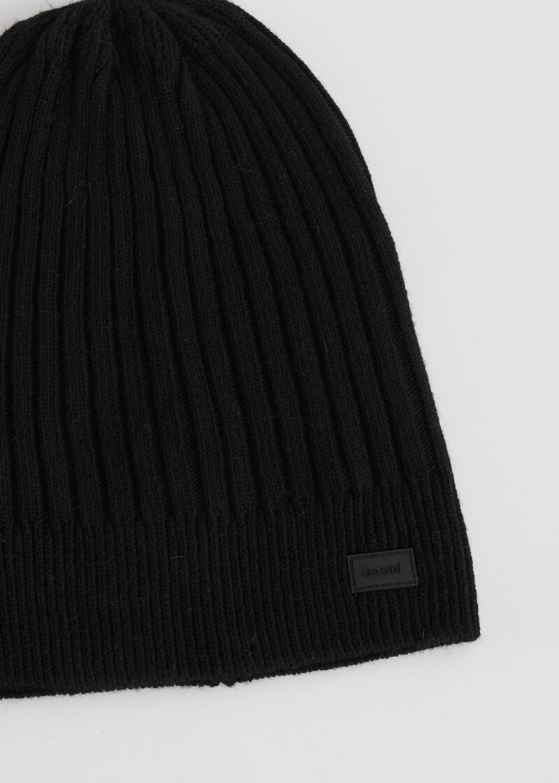 Berretto beanie a coste