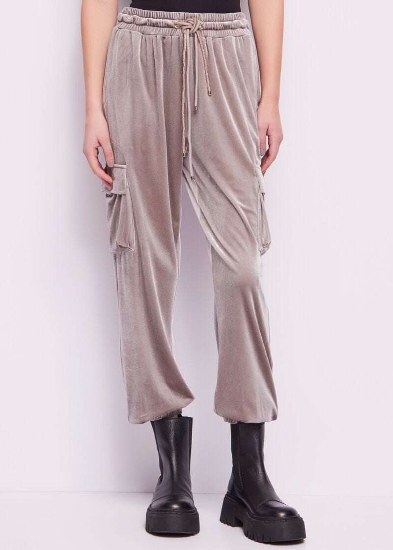 Chenille joggers