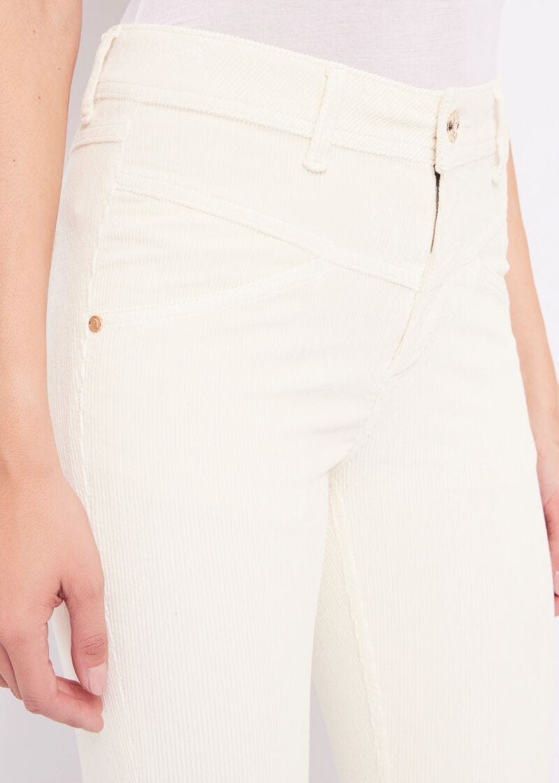 Pantaloni in velluto di cotone