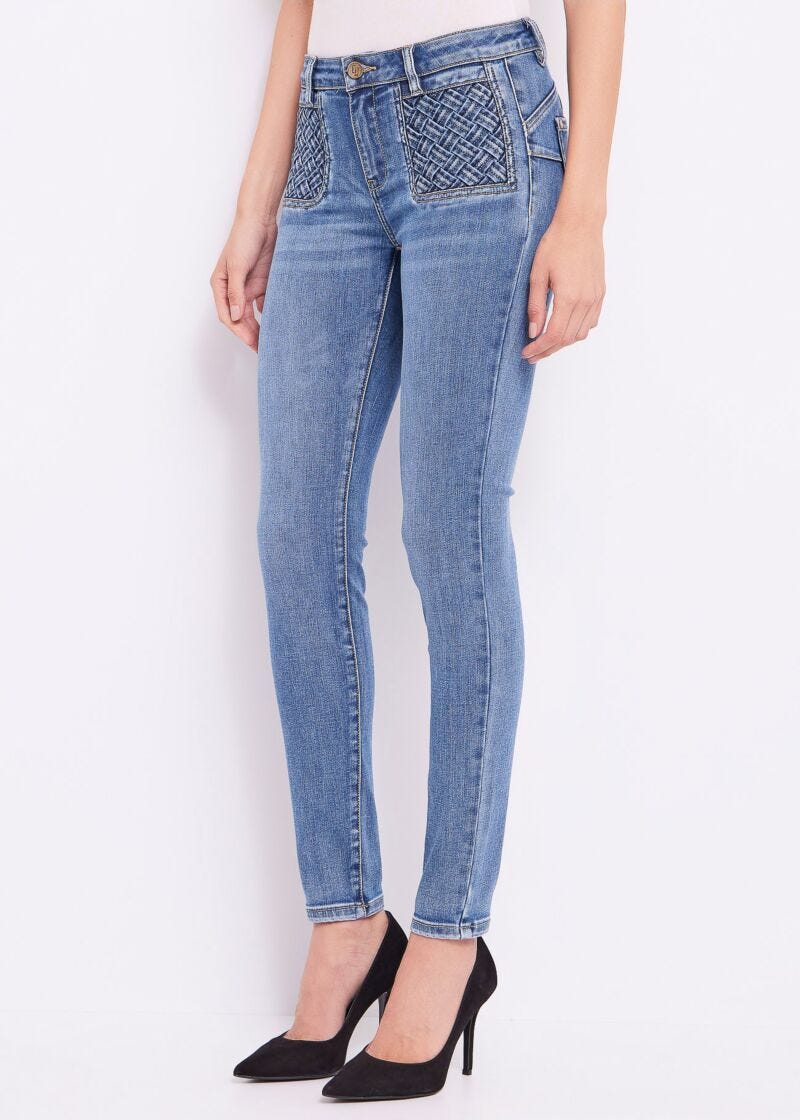 Denim pushup jeggings
