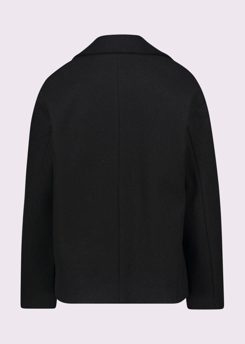Cappotto corto nero