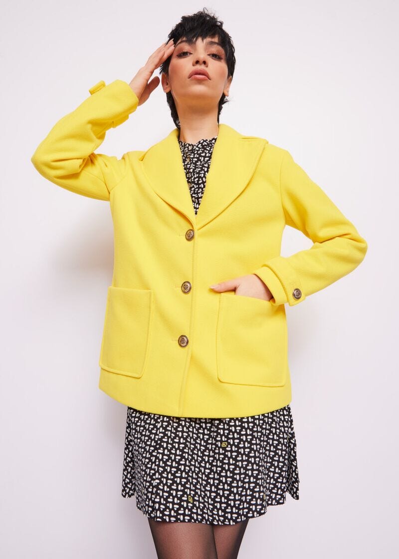 Yellow coat