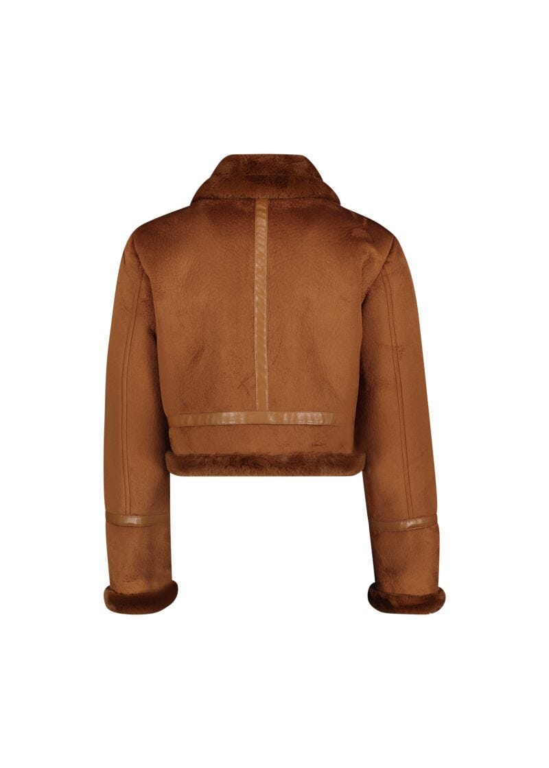Veste en suédine