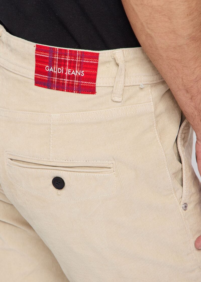 Velvet chinos