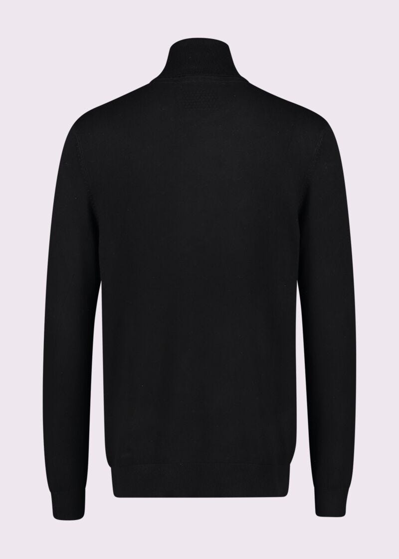 Black turtle neck jumper