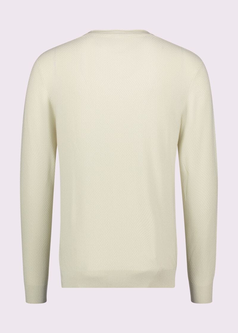 Maglia girocollo bianca