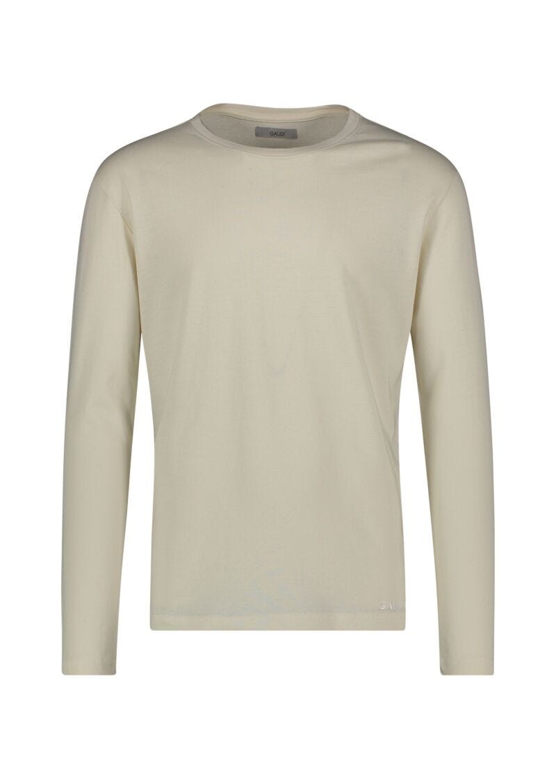 Long-sleeved cotton t-shirt