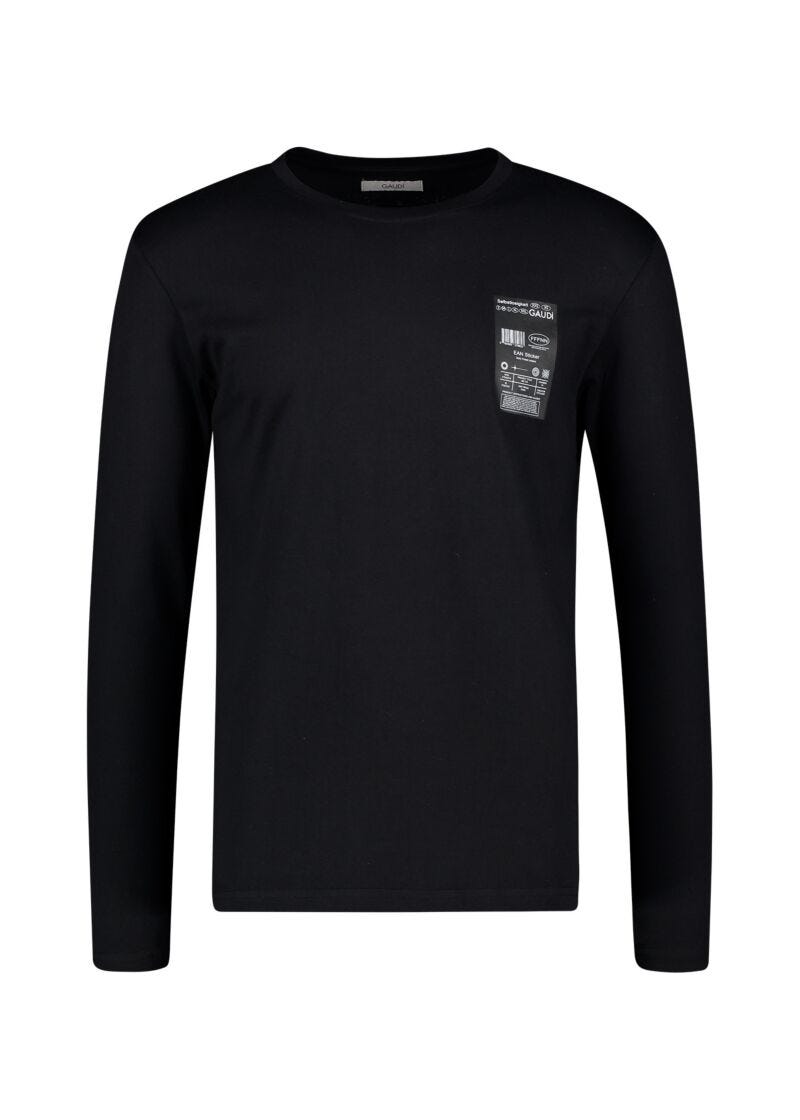 Long-sleeved cotton t-shirt