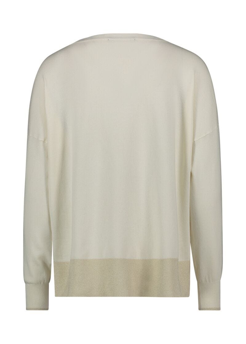 Maglia in filato bianco