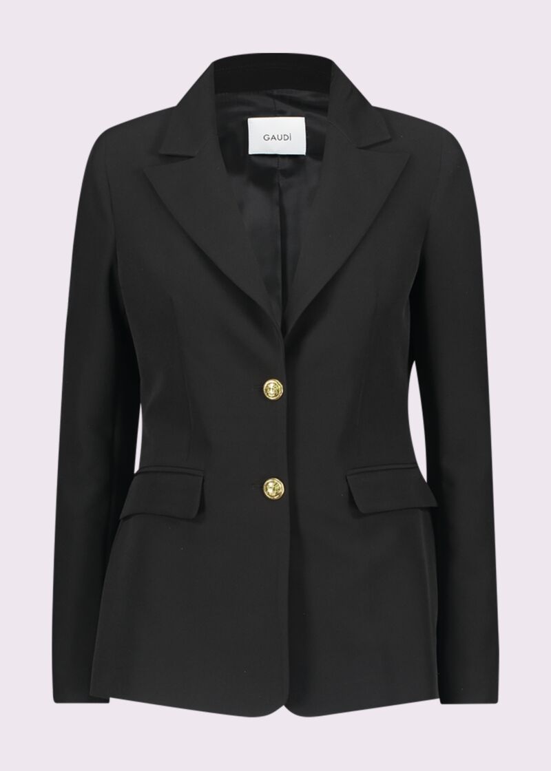 Blazer noir extensible