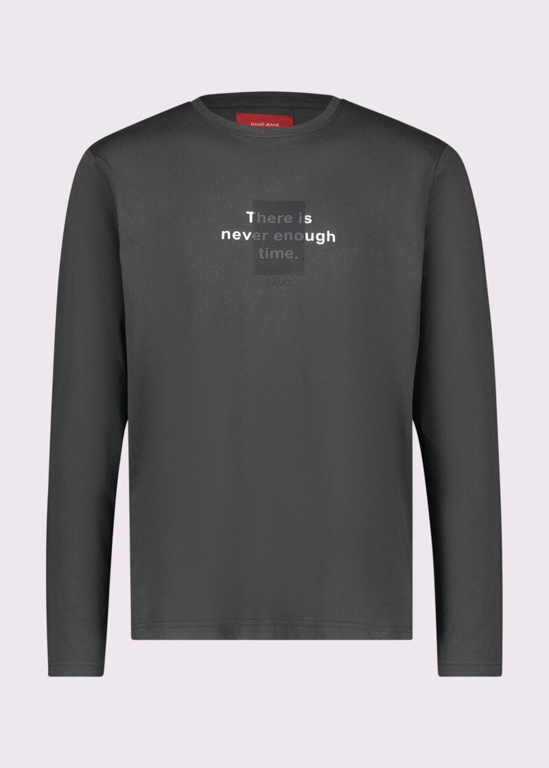 T-shirt verde in cotone