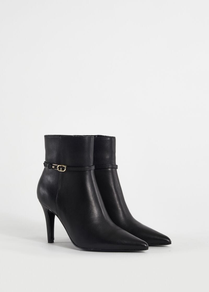 Bottines en cuir