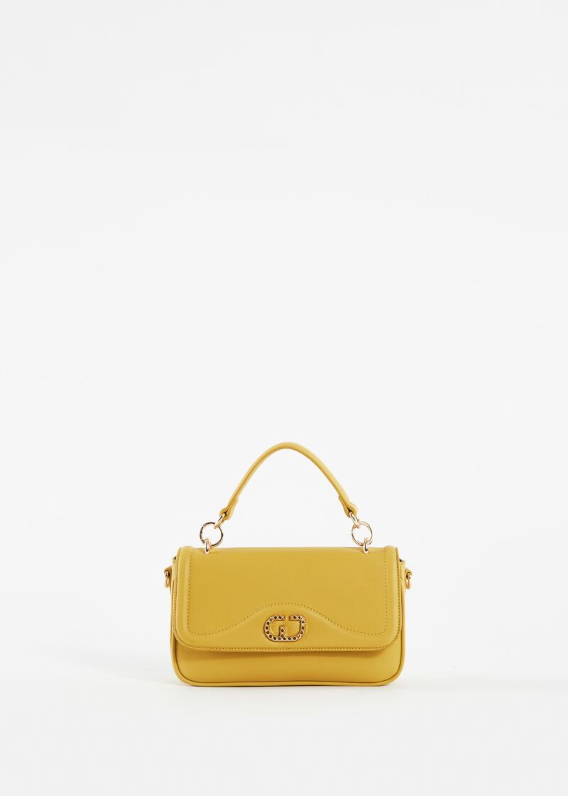 Yellow tophandle bag