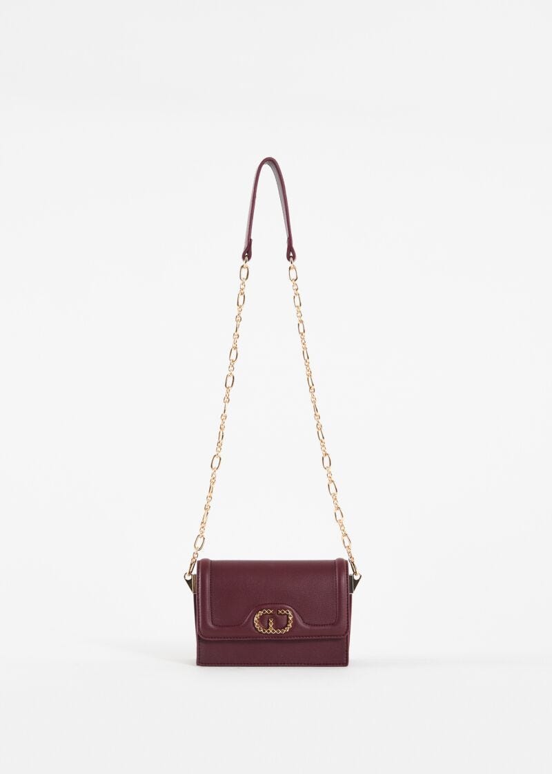 Borsa crossbody bordeaux