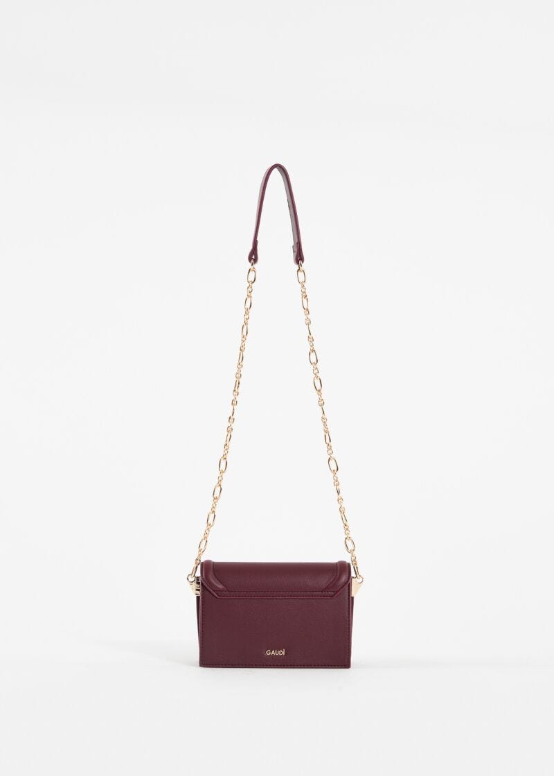 Borsa crossbody bordeaux