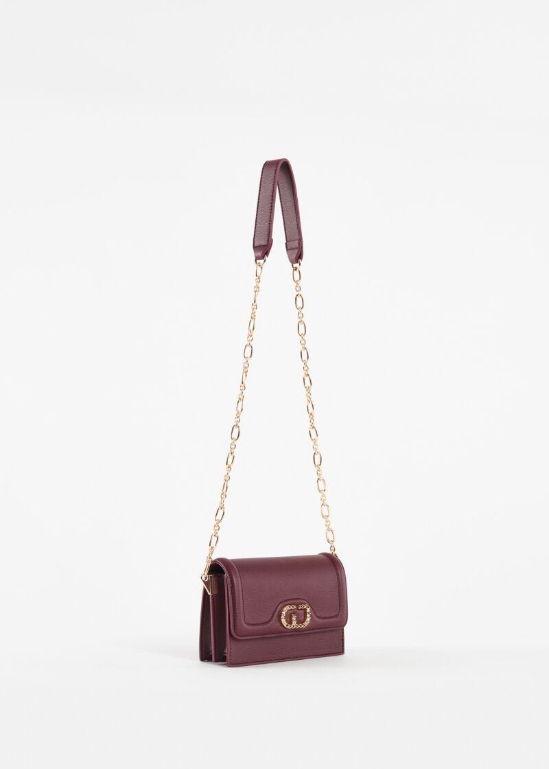 Borsa crossbody bordeaux