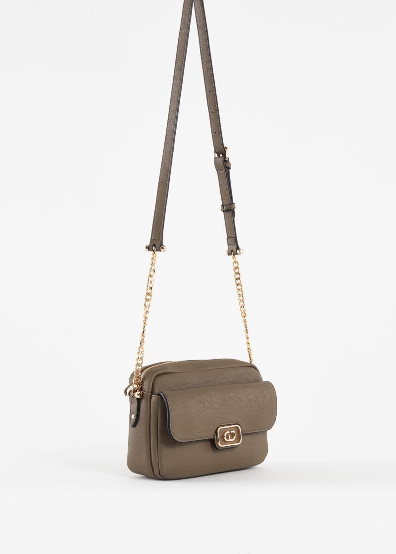 Brown, crossbody bag