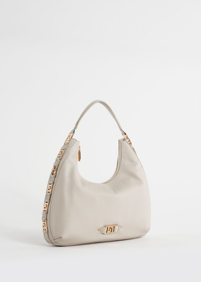 White shoulder bag
