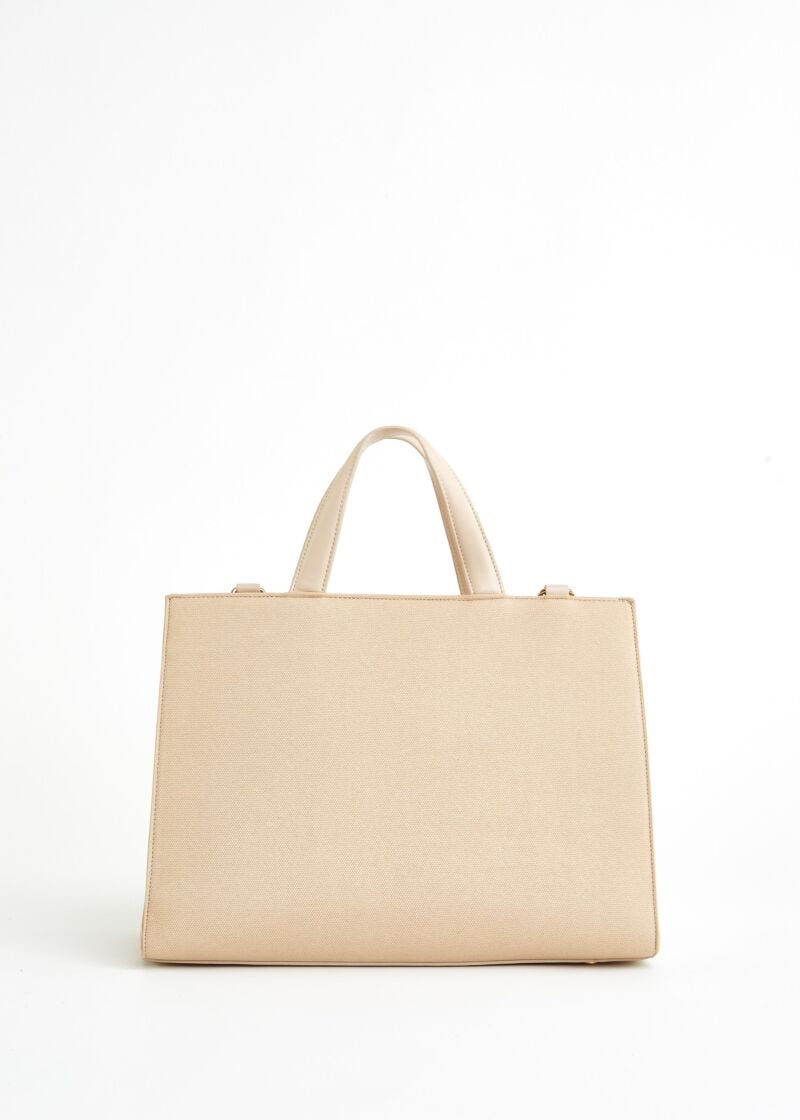 Sac à main avec broderie multicolore