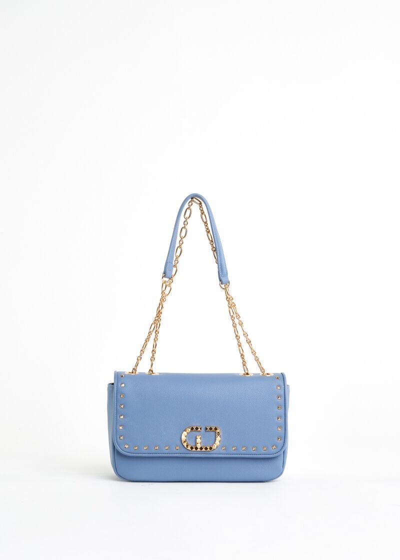 Studded shoulder bag
