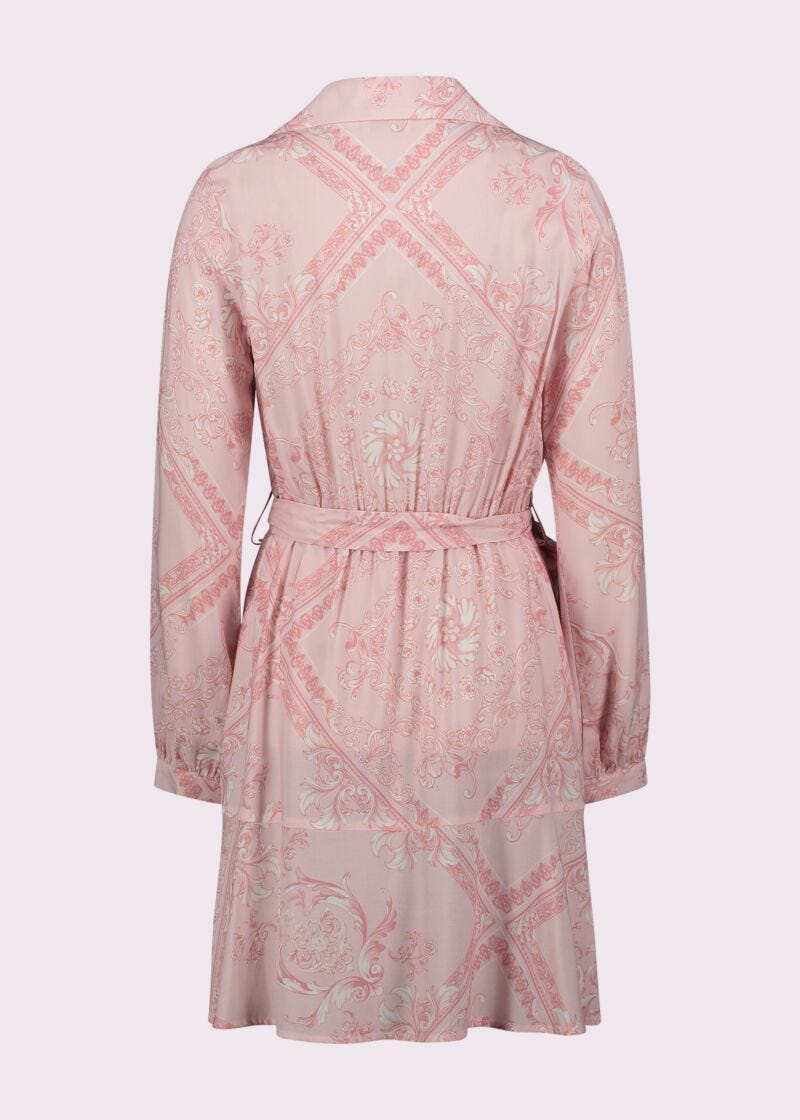 Robe en mousseline imprimée pour femme