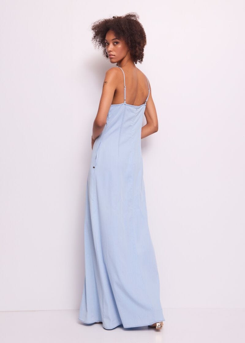 Robe en chambray pour femme