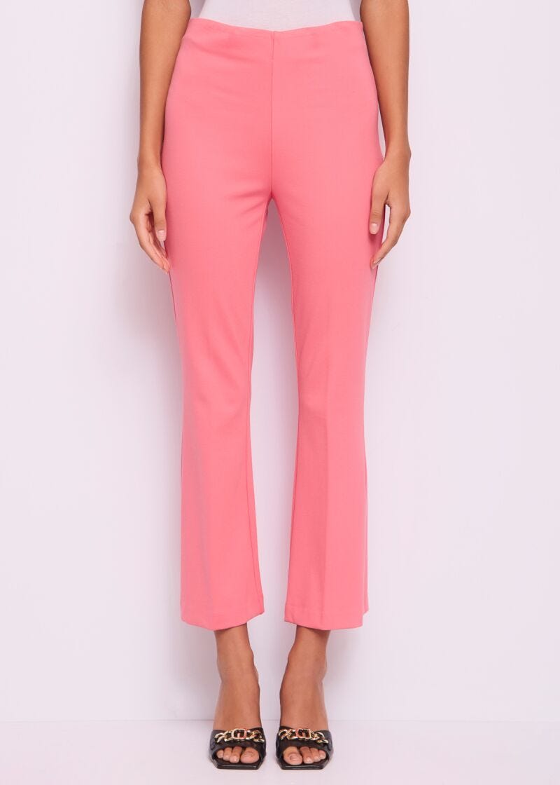 Pantalon rose pour femme